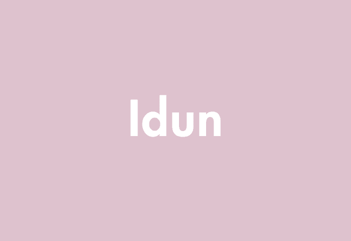 Idun meaning