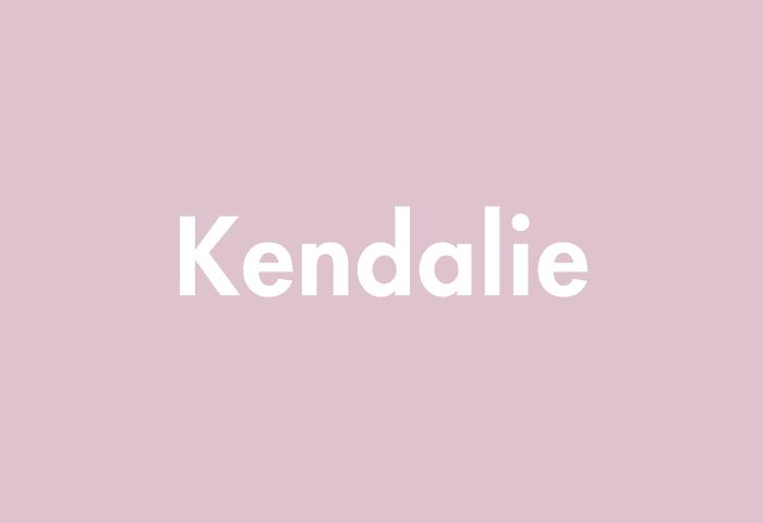 Kendalie meaning