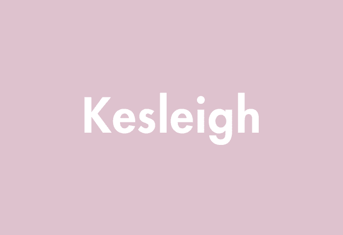 Kesleigh meaning