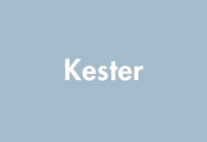 Kester meaning