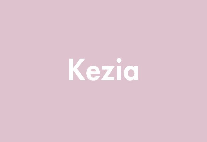 Kezia meaning