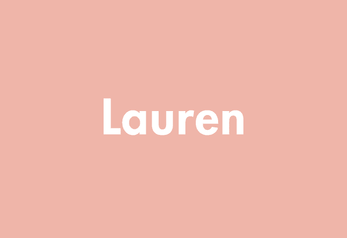 Lauren meaning