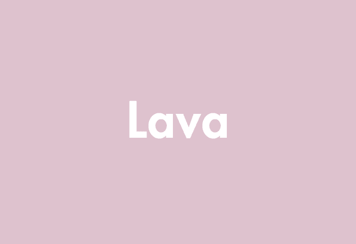 Lava meaning
