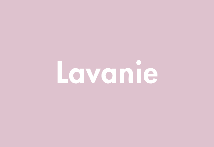 Lavanie meaning