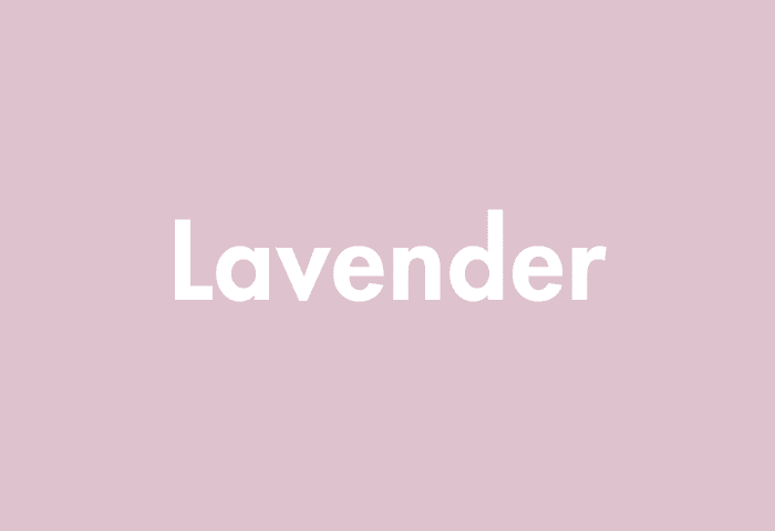 Lavender meaning