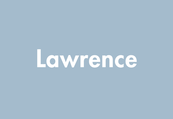 Lawrence meaning