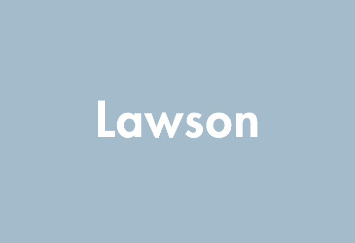 Lawson meaning
