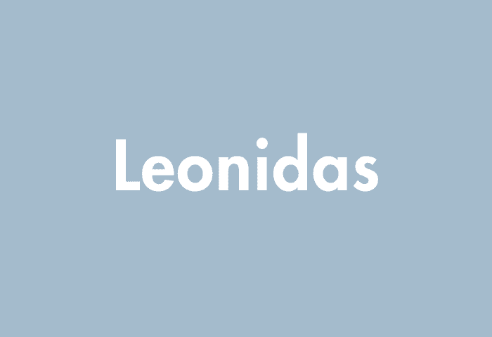 Leonidas meaning