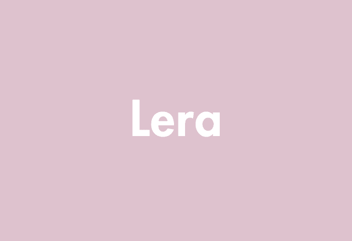Lera meaning