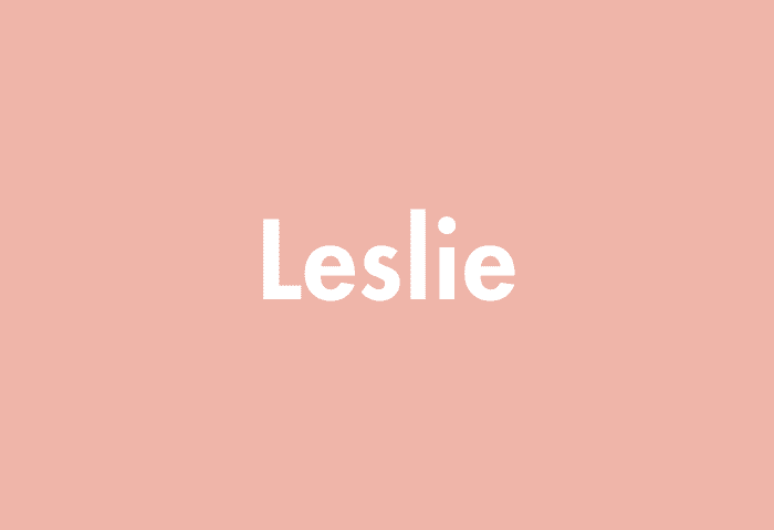 Leslie