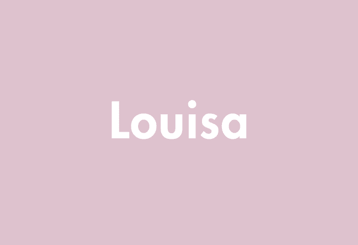 Louisa meaning