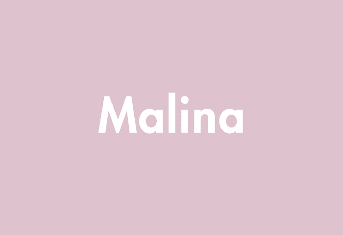 Malina meaning