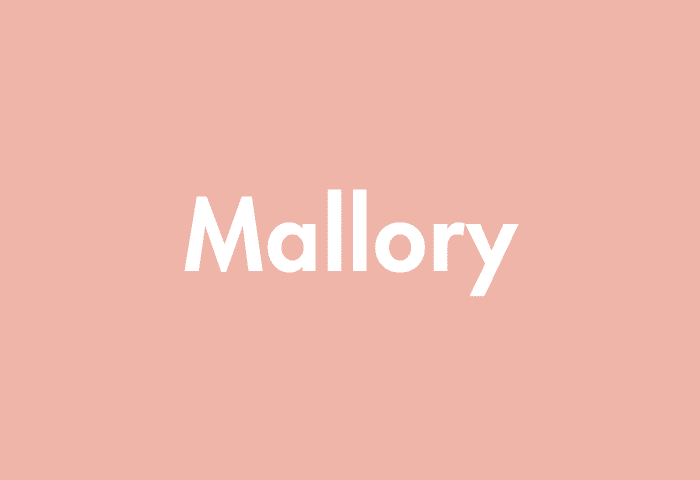 Mallory meaning