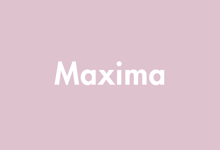 Maxima meaning
