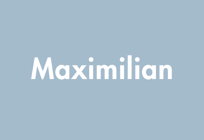 Maximilian meaning