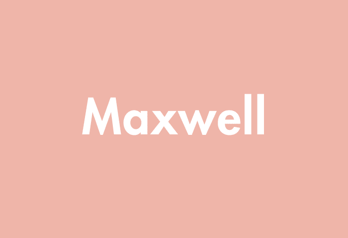 Maxwell meaning