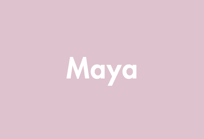 Maya meaning