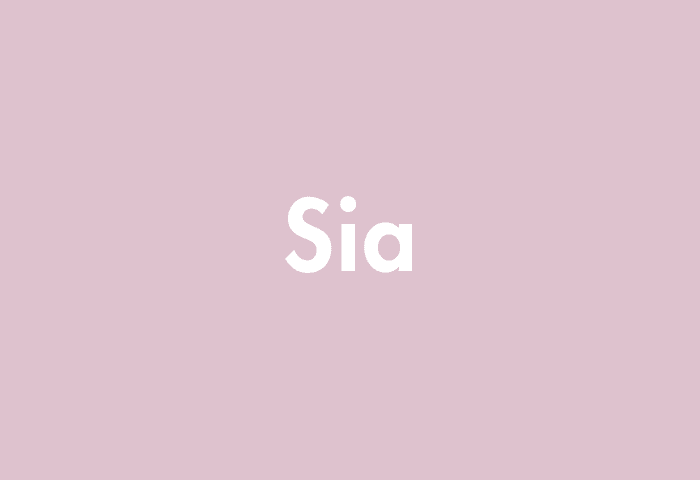 Sia meaning