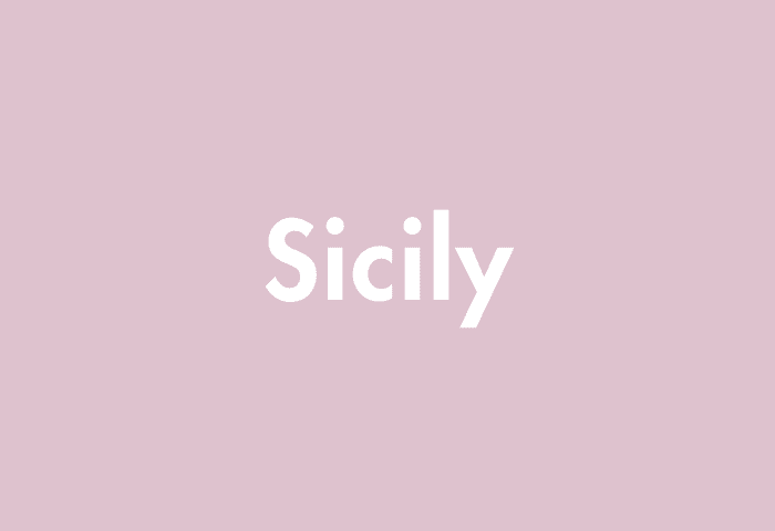 Sicily meaning