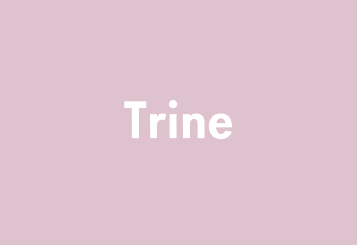 Trine meaning