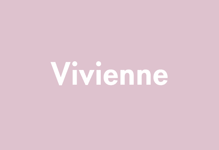 Vivienne meaning
