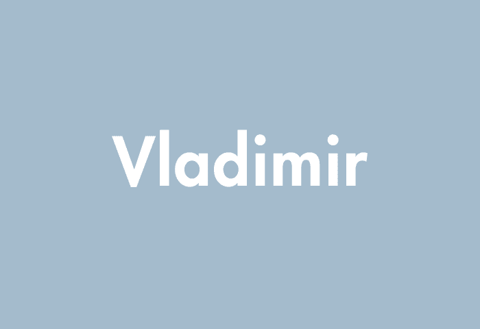 Vladimir meaning