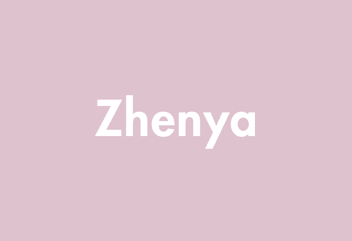 Zhenya meaning
