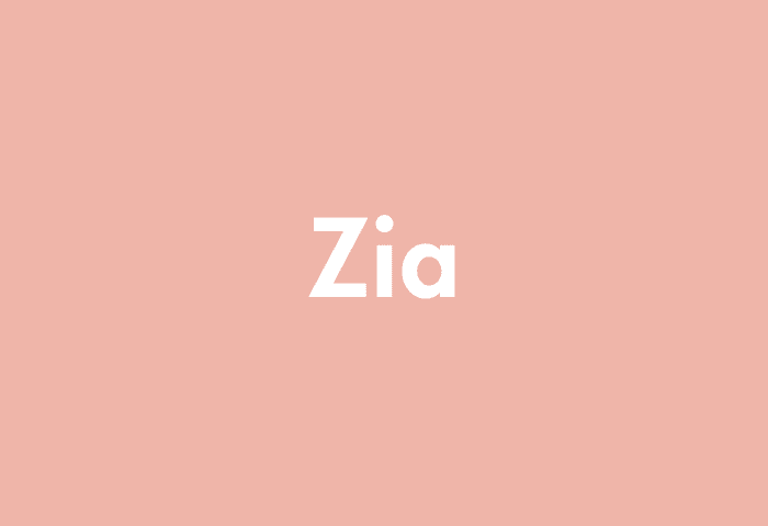 Zia meaning