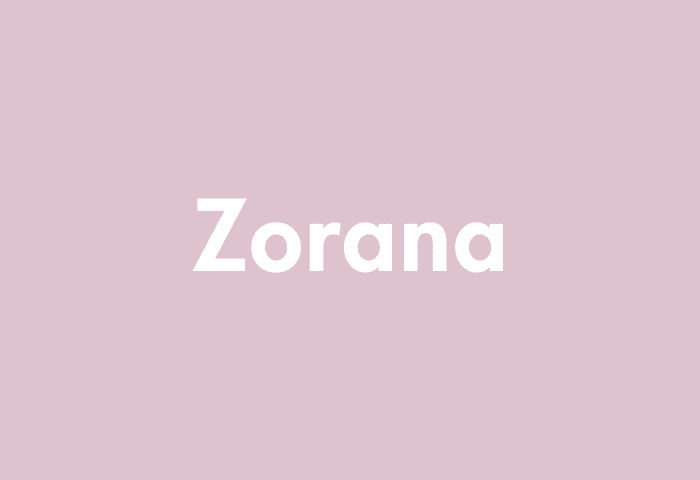 Zorana meaning