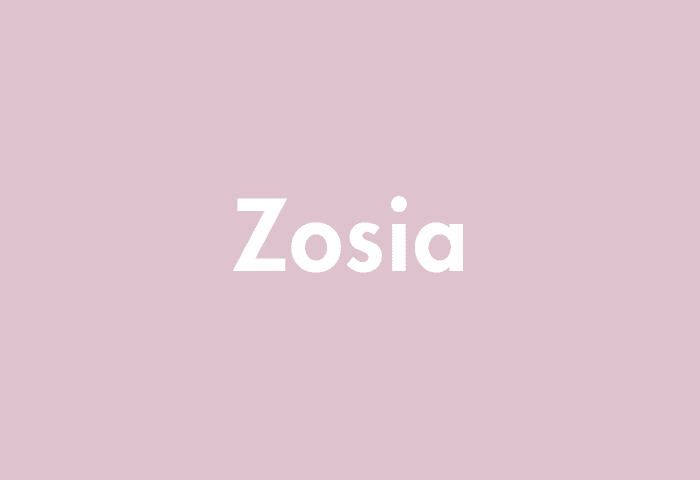 Zosia meaning