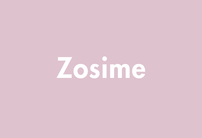 Zosime meaning