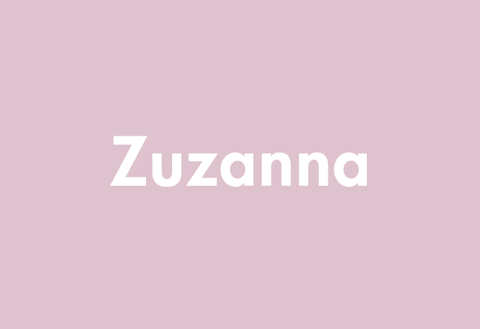 Zuzanna meaning