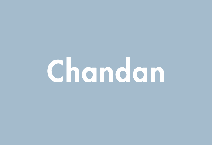 Chandan meaning