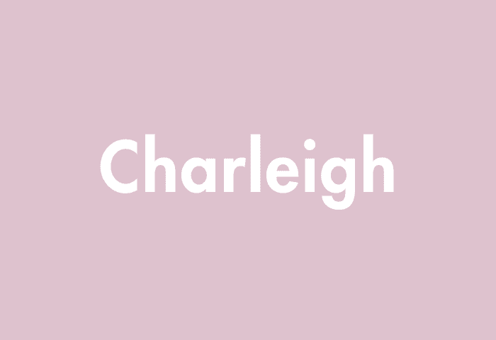Charleigh meaning