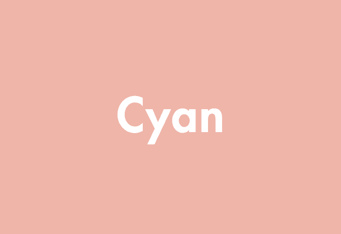 Cyan meaning