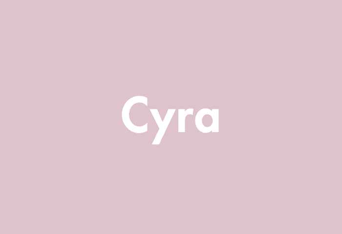 Cyra meaning