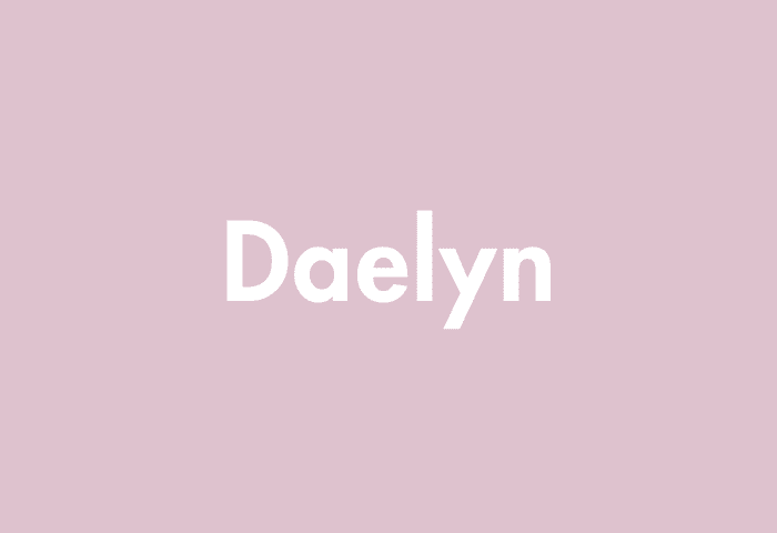 Daelyn meaning