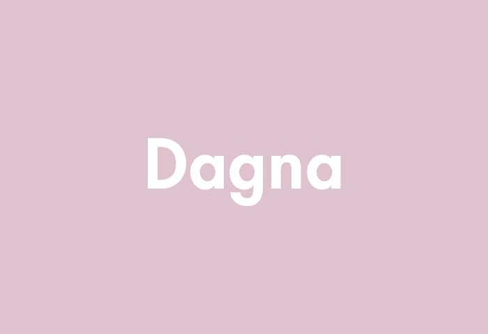 Dagna meaning