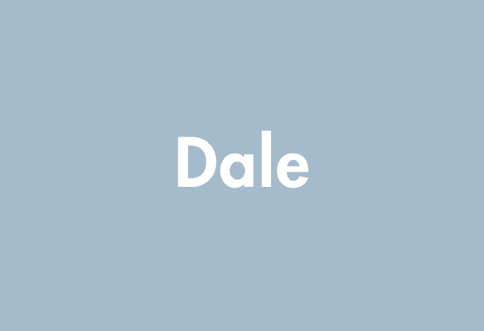 Dale meaning
