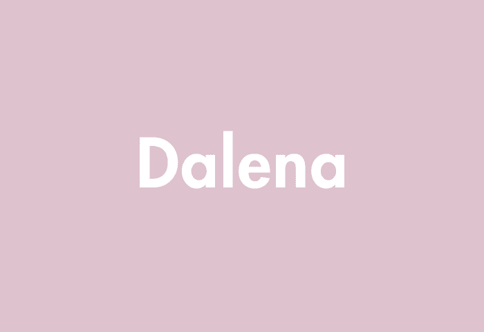 Dalena meaning