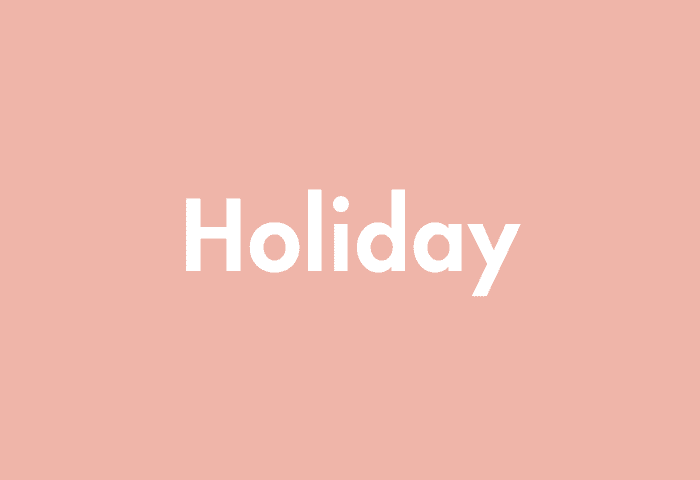 Holiday meaning