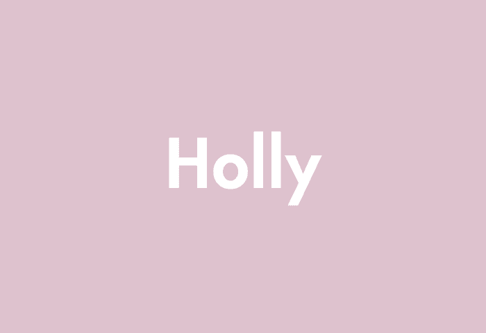 Holly meaning