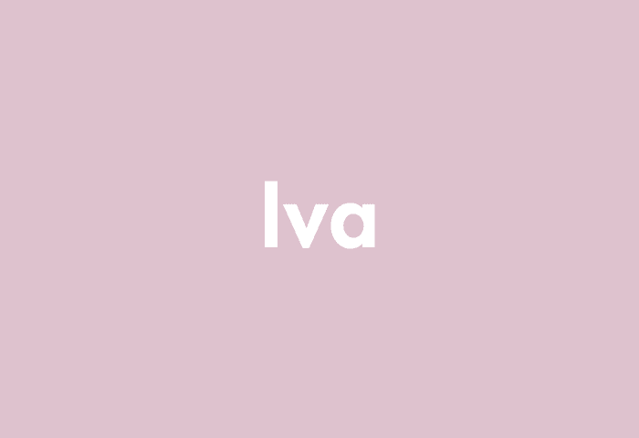 Iva meaning