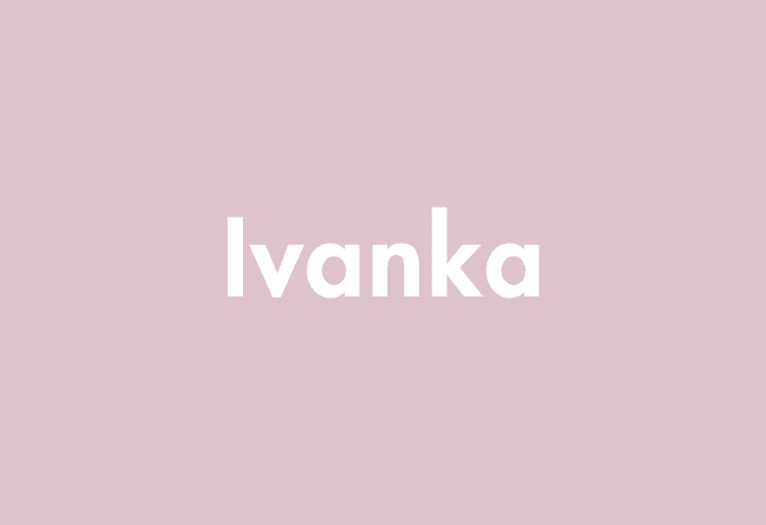 Ivanka meaning