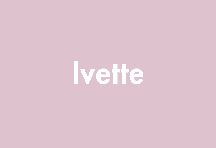 Ivette meaning