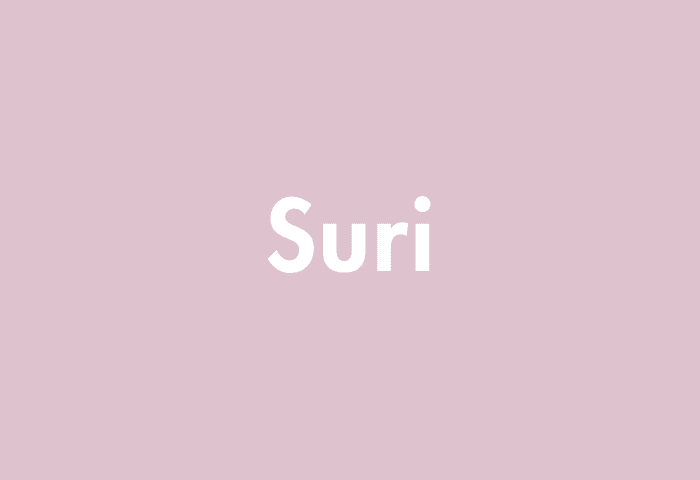 Suri meaning