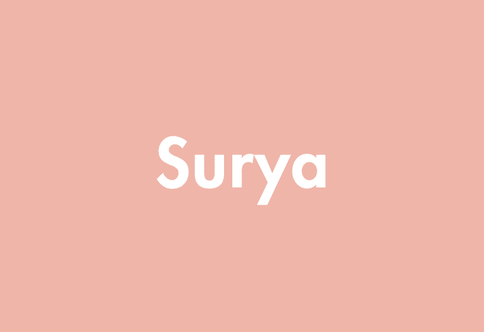 Surya meaning