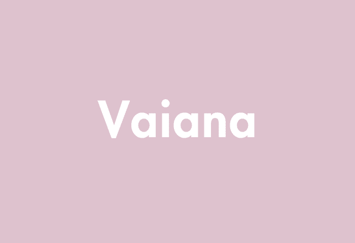 Vaiana meaning