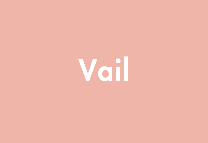 Vail meaning
