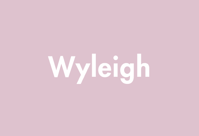 Wyleigh meaning